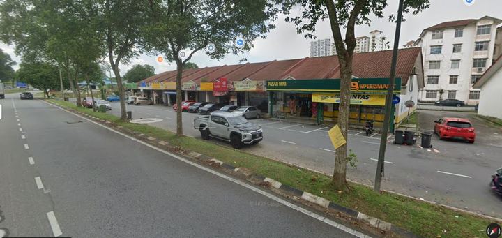 Street view of Jalan Indah 23/4, Taman Bukit Indah