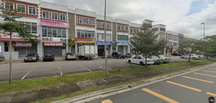 Street view of Jln Sentral 24, Taman Nusa Sentral