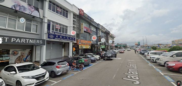 Street view of Nusa Bestari, Jalan Bestari (TF Mall)